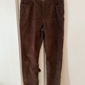 Levi's Women's Brown Corduroy Pants